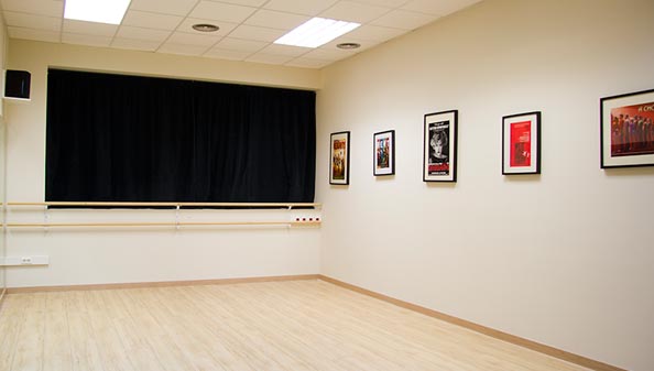 Alquiler de salas en Zaragoza - sala Ensayos de Escuela Bailarán