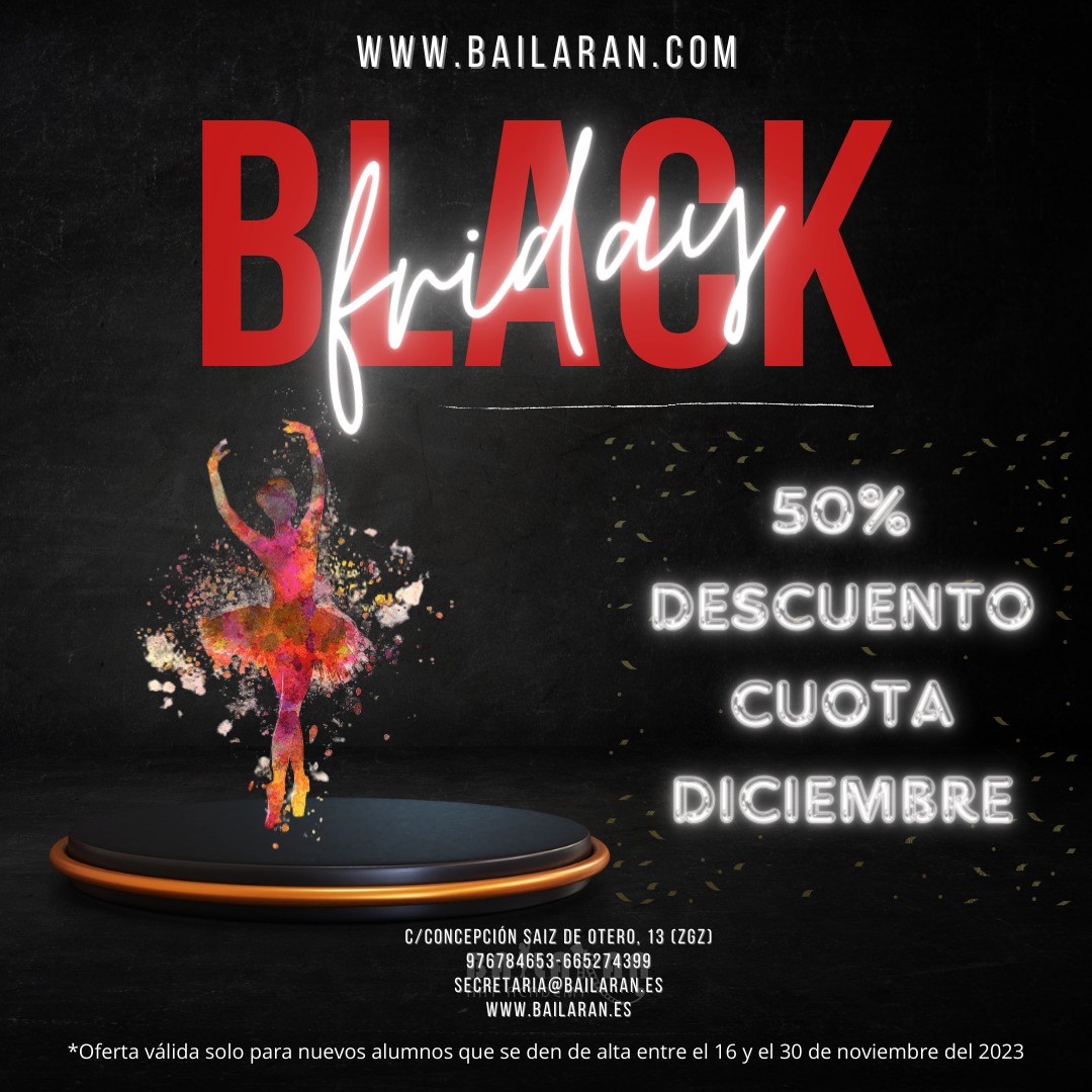 Black Friday en nuestra Academia