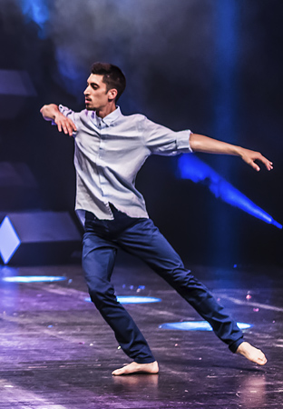 Hector Andreu, profesor en la Escuela Bailarán